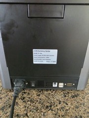 Aneken Ultra 2-Pocket Money Counter Machine Mixed Denomination