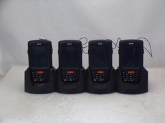 Janam XM66W-1NAFBR00 Mobile Computers 4ea. & CKT-P4-002U 4-Slot Charger Combo #2