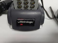 Lot of 4 Metrologic SP5500 Data Collector Inventory Scanner w/Charger Parts