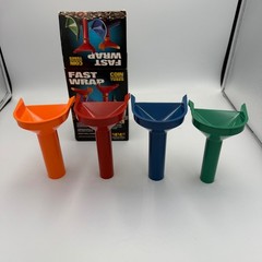 MMF Industries Fast Wrap Coin Counting Tubes 4 Color Coded Set 224000400 USA