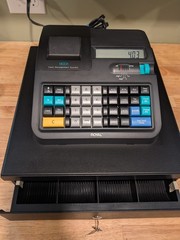 Royal 140DX Cash Management System, Register, 100% Working Order, 2 keys, Black