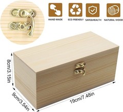 Wooden Cash Tray with 30 Currency Wrappers, Single Compartment Money Organizer