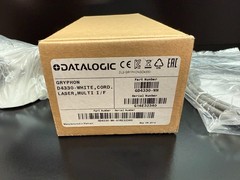 Datalogic Gryphon GD4300 White Corded Laser Handheld Barcode Scanner