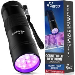 Counterfeit Flashlight – Portable & Reliable Device with UV Light Detection -…
