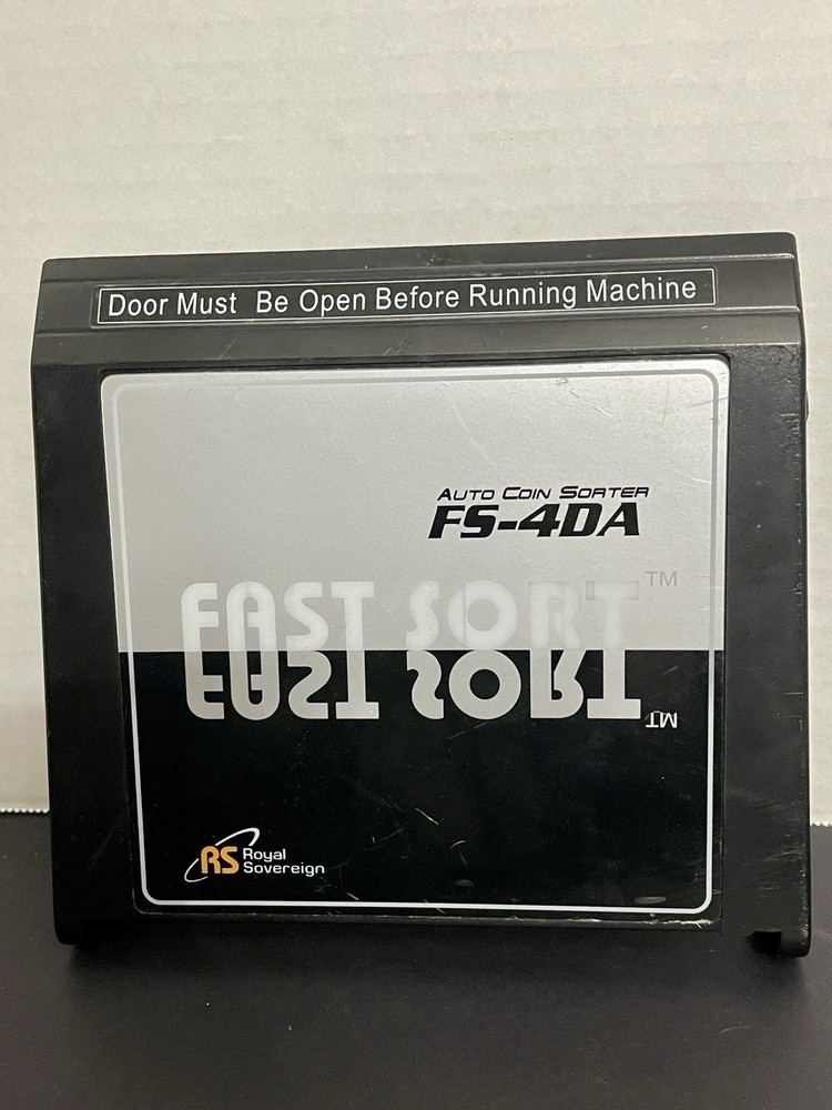 Royal Sovereign FS-4DA Coin Sorter Machine Replacement Part Front Cover