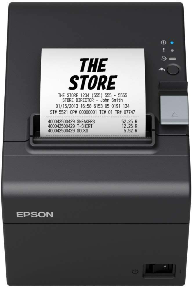 EPSON TM-T20III THERMAL RECEIPT PRINTER – USB Interface – Black – C31CH51001