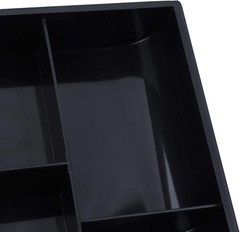 Cash Register Drawer Insert Tray, Cash Money Tray 4 Bill 3 Coin Currency Comp…
