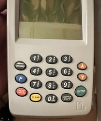 Lipman Nurit 8000 POS Credit Card Terminal Wireless Palmtop Solution Machine