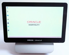 Oracle Micros Workstation 6 610 Win8.1 POS Touchscreen System w Stand Free Ship