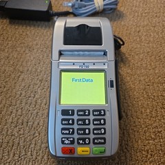 First Data FD150 EMV Contactless Credit Card Terminal Dial/IP WiFi ** Tested