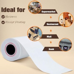 100 Rolls Tk Thermal King 2.25 In x 50 Ft Thermal Receipt Paper POS Cash Printer