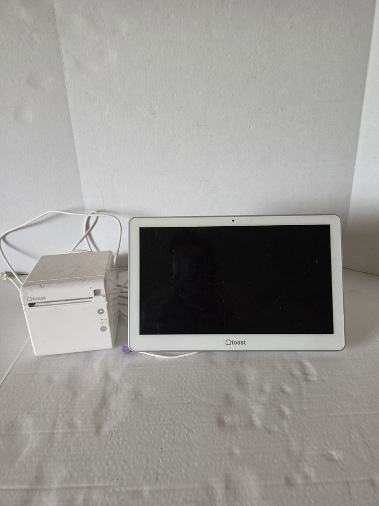 Toast Flex Dual Screen POS System Bundle Terminal TT200 Printer White Hub