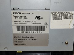 Epson Model TM-U200B POS Receipt Printer M119B Serial