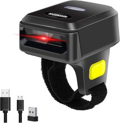 Wireless Bluetooth Barcode Scanner with Bluetooth & 2.4GHz Wireless & Wired C…