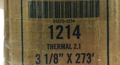 Receipt Labels 2-Ply Dot Matrix 3 1/8″ x 273′ Thermal White 1214 – 48 Rolls