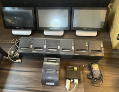 Micros Oracle POS Receipt Printers & Touchscreen Terminals, Full 3700 POS Syetem