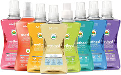 Liquid Laundry Detergent, Fresh Air, 66 Loads per Bottle, Biodegradable Formula,