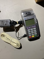 Verifone VX520 VX 520 Credit Card Machine Terminal Reader Unit Wired Power Cord