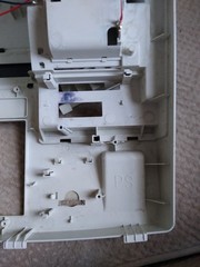 Sharp XE-A110 Electronic Cash Register Parts:Main Top Plastic Shell Cover