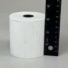 (50 PACK) Receipt Paper 2 Ply W/ Core 3″ x 100′ White