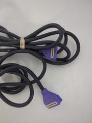Lot of 2 VeriFone 24173-02 12V DC 1.5 Amps Purple Cables