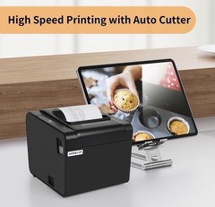 Rongta POS Printer, 80Mm USB Thermal Receipt Printer, RP820 New open box