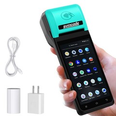 POS PDA Thermal Receipt Printer Handheld Printer Mobile POS Machine 5.5″ Touc…