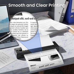 100 Sheets 8.5×11 inch Thermal Printer Paper US Letter Size Quick-Dry