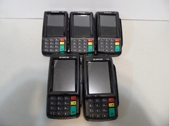 Qty 5 Unused Vega3000 Credit Card Terminals *Please Read* No Chargers