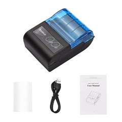 Bisofice MIni 58mm Portable Thermal Receipt Printer Wireless BT POS Printer O2D3