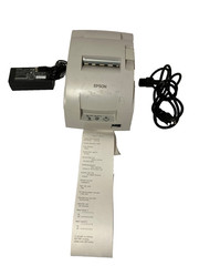 Epson TM-U220PD M188D Dot Matrix POS Receipt Printer P02 II Parallel White/Beige