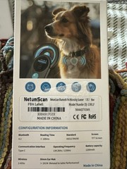 Bluetooth Pet Microchip Scanner Reader RFID EMID 3-in-1 Portable Pet Chip Sca…