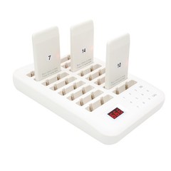 Wireless Restaurant Paging System 16 Coaster Pager Service Waiter Call Buzzer