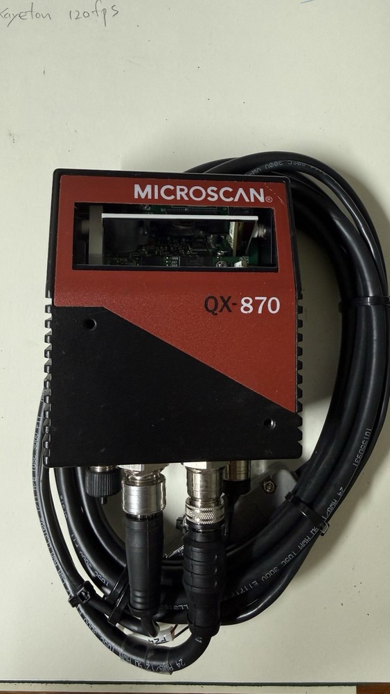 Microscan QX-870 Laser Barcode Reader, Scanner FIS-0870-0113G