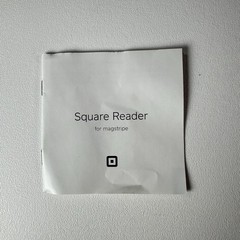 Square 3.5mm Aux Jack Credit Card Magstripe Reader