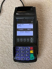 Castles Technology VEGA3000-HW-v1.3 Credit Card Terminal Reader