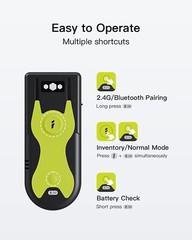 Bluetooth Scanner 2D Barcode Scanner 2.4Ghz USB Adapter Exclusive Shortcut