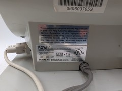 Royal 601 SC Cash Management Electronic Register – Keys – READ
