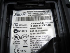 Set of 4 – Janam XM66 XM66W Windows 6.1 Mobile Handheld Scanner+CRD-P4 Charger