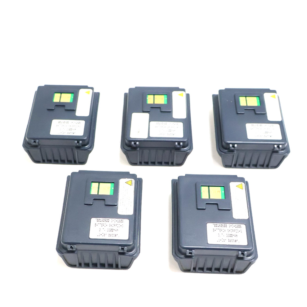 Lot of 5 Datalogic Skorpio-G 700180500 GMC-1805 3.7V 3300mAh Li-Ion Batteries