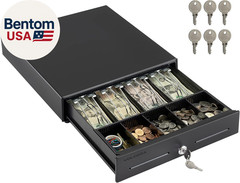 13″ Electronic Cash Register Drawer for Point of Sale (POS) System with 4 Bill 5