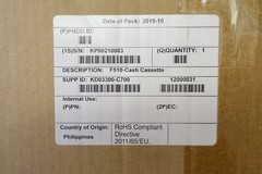 fujitsu type a cash cassette assembly F150/KD03300-C700
