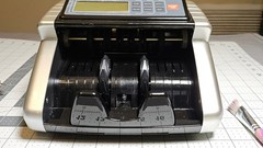 AL1000 Money Counter Machine with Value Counting, Support Dollar and Euro, UV, M