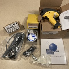 Symbol Tec Hand Scanner P302FZY-I000 W/ Manual Cables,P/S,Tool Balancer NEW