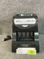Royal Sovereign QS-1AC Coin Sorter Electric, Quick Sort, Black Easy and amp;
