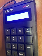 IDTech IDSK-534833TEB SREDKey MagStripe USB Credit Card Reader AS IS