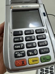 First Data FD130 Duo and FD-35 PIN Pad Credit Debit Card POS Terminal FD130Duo