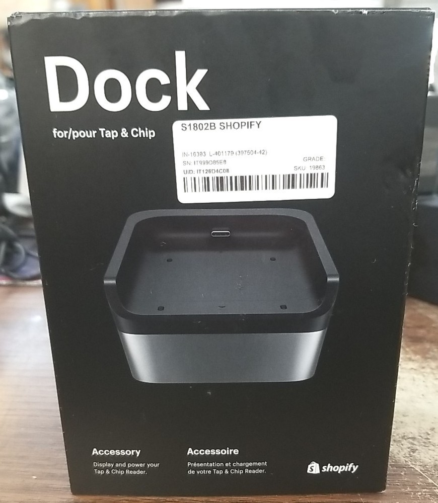 Shopify Dock and USB Cable (for Shopify Tap and Chip Card Reader) DOCK ONLY