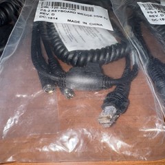 3 Coiled Cable USB A to RJ45 For Honeywell 1902HHD 1452G 1280i 1980i 1950G-HD