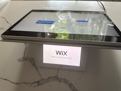Wix.com HP POS system retail, white, 15.6 in